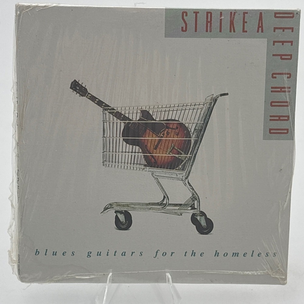 Justice Records‎ Strike a Deep Chord Blues Guitars for the Homeless 1992 CD NEW